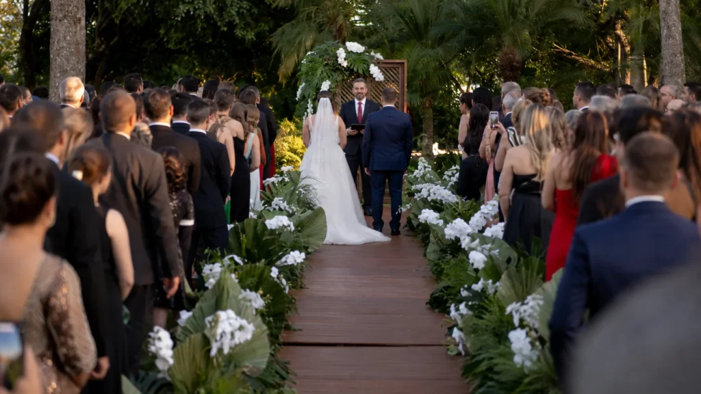 Cerimônia como Celebrante de casamento
